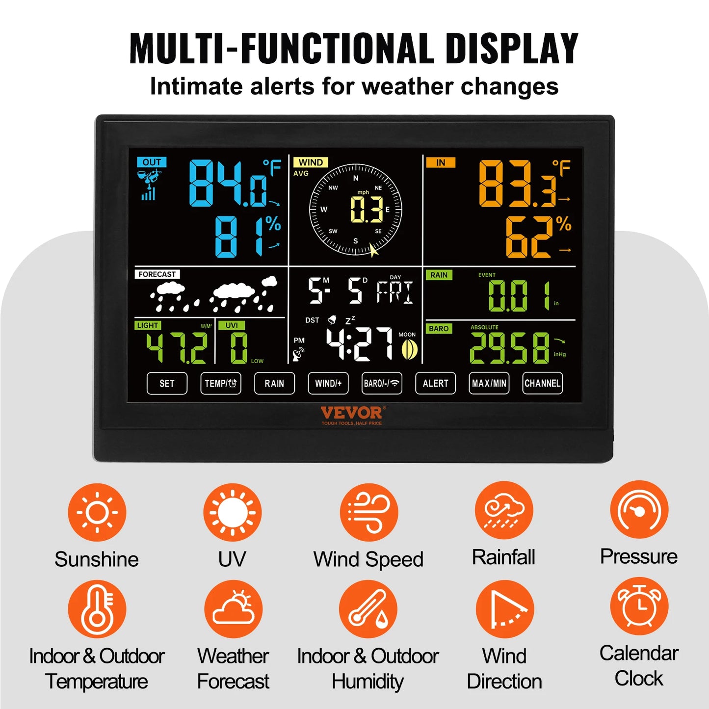 7-in-1 Wireless Weather Station