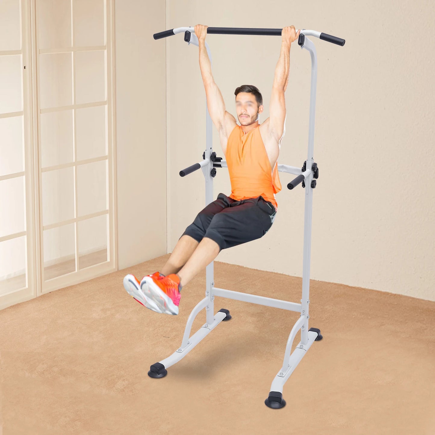 Adjustable Pull-up Dip Station,