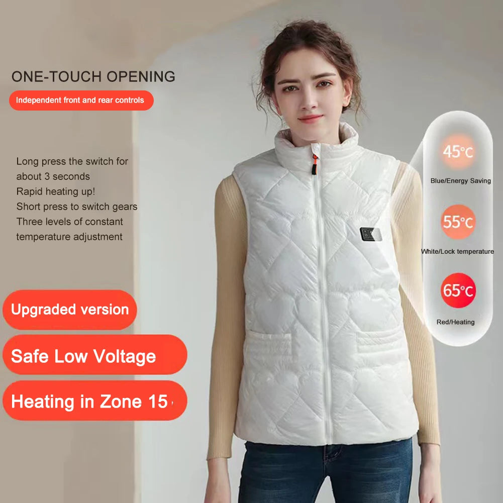 Heated Jacket S-3XL