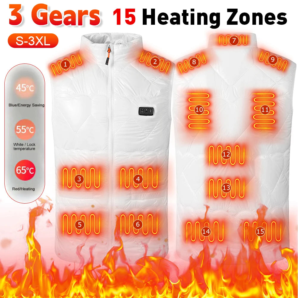 Heated Jacket S-3XL