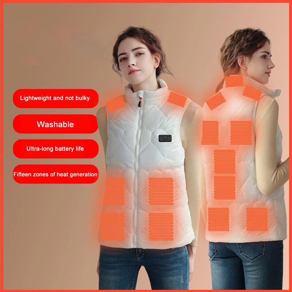 Heated Jacket S-3XL