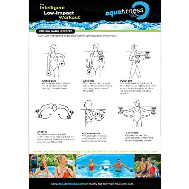 New 6-Piece Water Fitness Set
