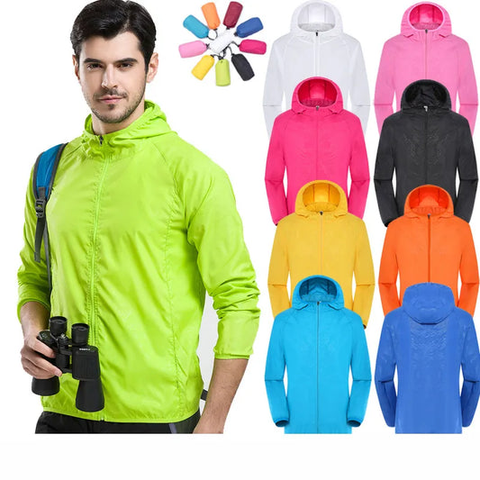 Unisex Hiking Waterproof Jacket